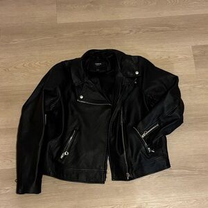 Torrid Black Leather Jacket